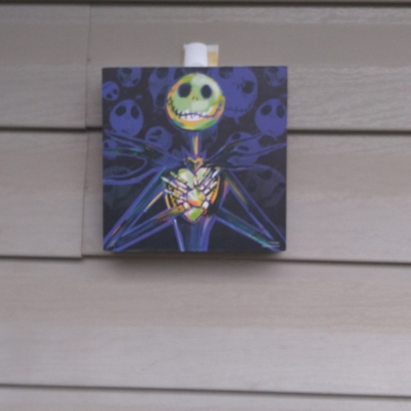 Accents Nightmare Before Christmas Wooden Decor Picture Poshmark
